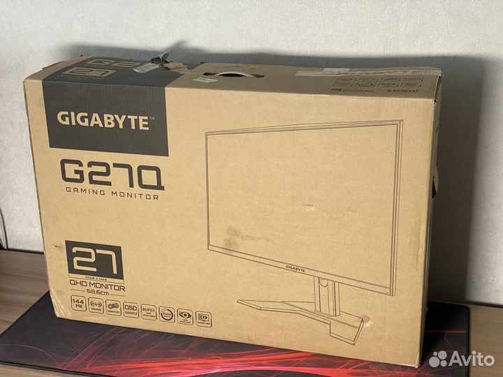 Игровой монитор Gigabyte G27Q 2k 2560x1440