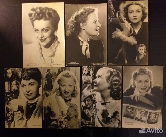 Фотографии советских артистов РСФСР