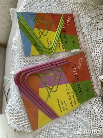 Хобби рукоделие. Спицы.Набор спиц