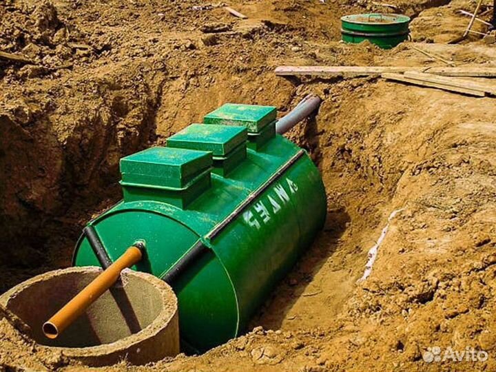 Септик эко Урал без откачки