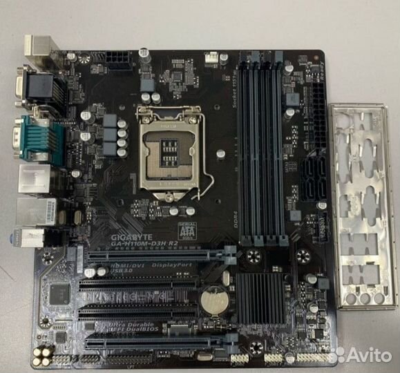 Процессор intel core i5 7600k в сборе с мп