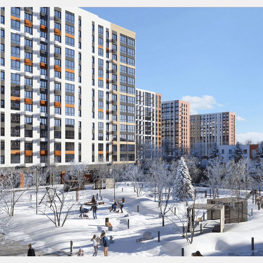 3-к. квартира, 76,2 м², 8/15 эт.