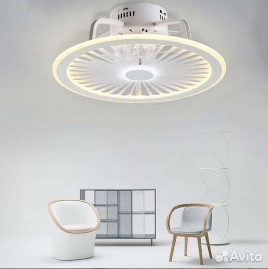 Светильник потолочный светодиодный с вентилятором