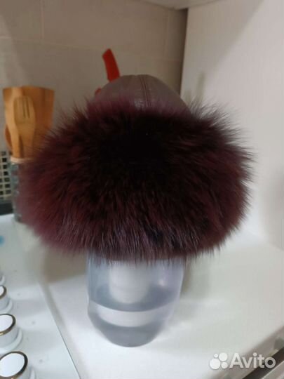 Шапка ушанка меховая