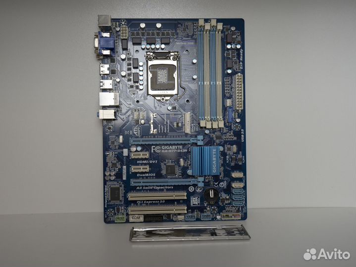 Материнская плата Gigabyte GA-H77-DS3H 1155 сокет