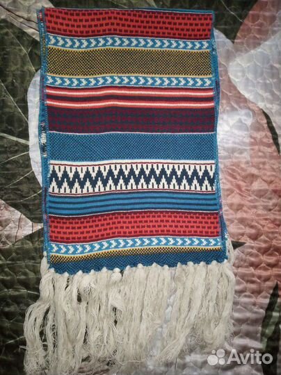 Шарф вязаный, новый