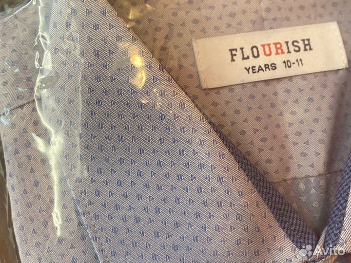 Рубашка для мальчика 10-11 лет