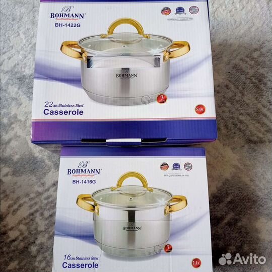 Кастрюля из нержавейки