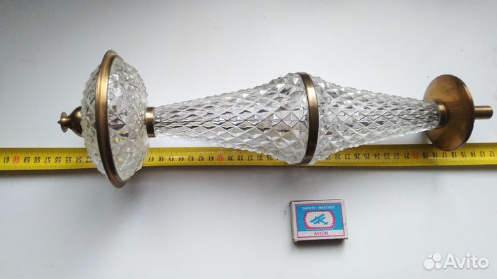 Люстры хрустальные бу