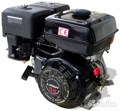 Двигатель бензиновый lifan 188F (13 л.с.)