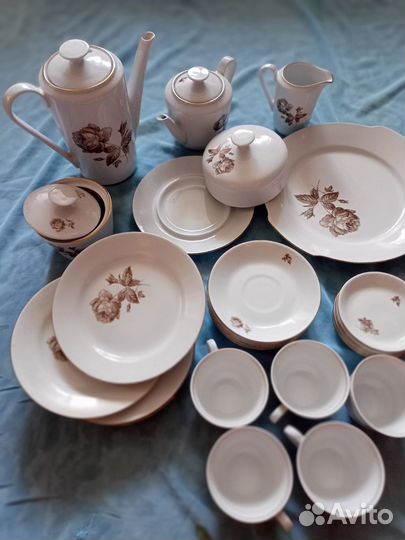 Чайно-кофейный сервиз, ГДР 70-е годы прошлого века