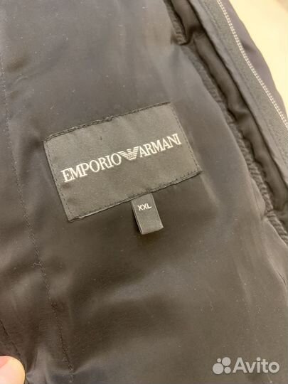 Пуховик мужской Emporio Armani оригинал