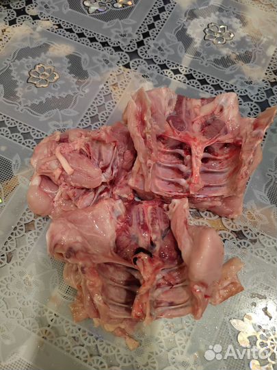 Мясо домашнего бройлера суповой набор