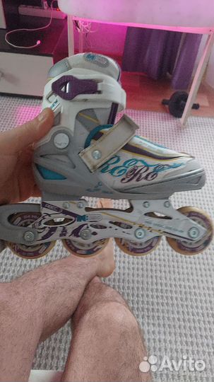 Роликовые детские коньки