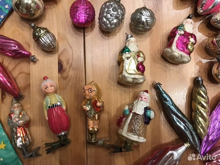 Елочные игрушки СССР