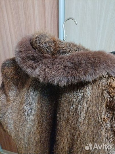 Шуба женская из нутрии