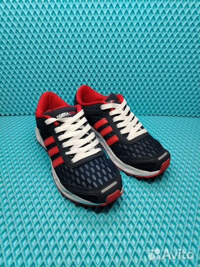 Кроссовки adidas climacool navy red 41-45 лето