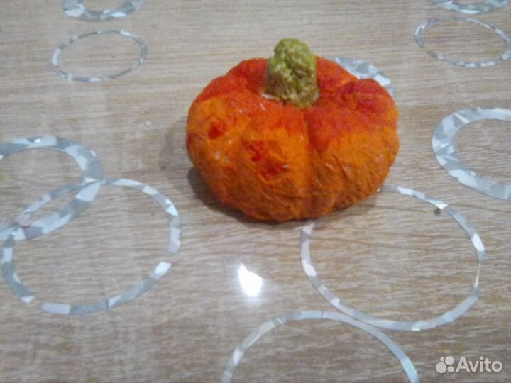 Тыковка из папье маше
