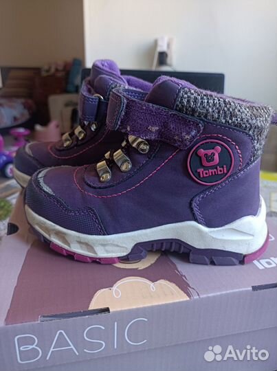 Ботинки для девочки весна осень 25 размер