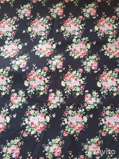 Отрез джинсовая ткань