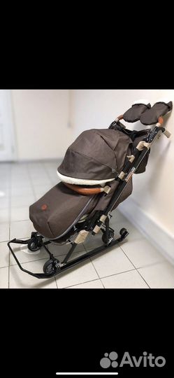 Детские санки коляска