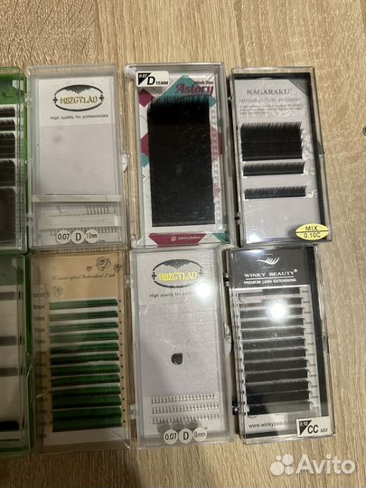 Ресницы для наращивания