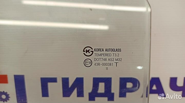 Стекло двери задней левой Hyundai Solaris 83411-1R