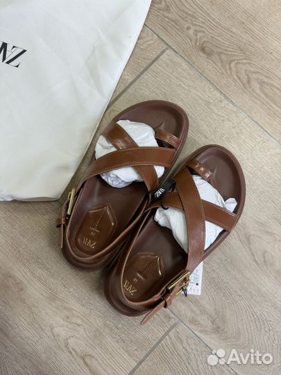 Сандалии zara 38