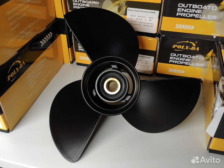 Винт гребной Suzuki DF60-70/DT75-140; 3x13-1/2x15