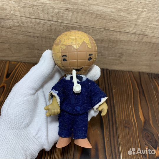 Резиновая Игрушка Мальчик Глобус Сделано В СССР
