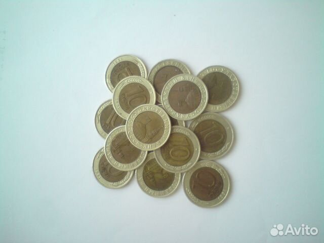 Монета СССР 10 руб. 1991 г. спмд