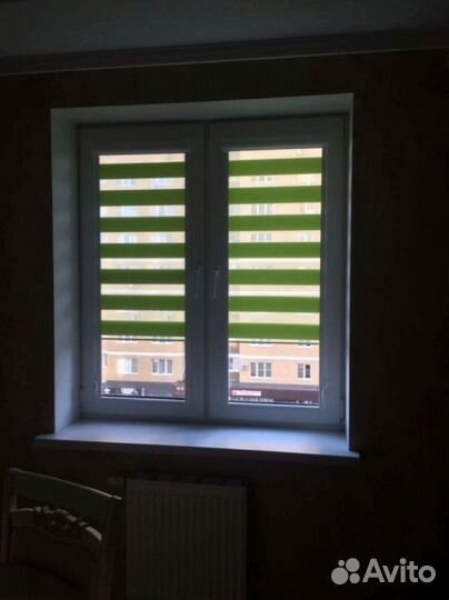 Рулонные шторы день ночь зебра N748G-A17965