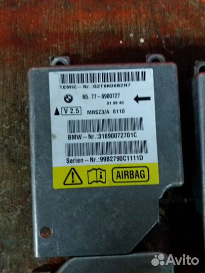 Бмв блок управления аэрбэгами
