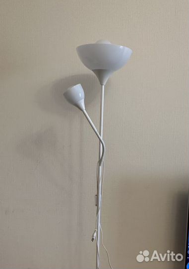 Торшер Икеа Нут белый