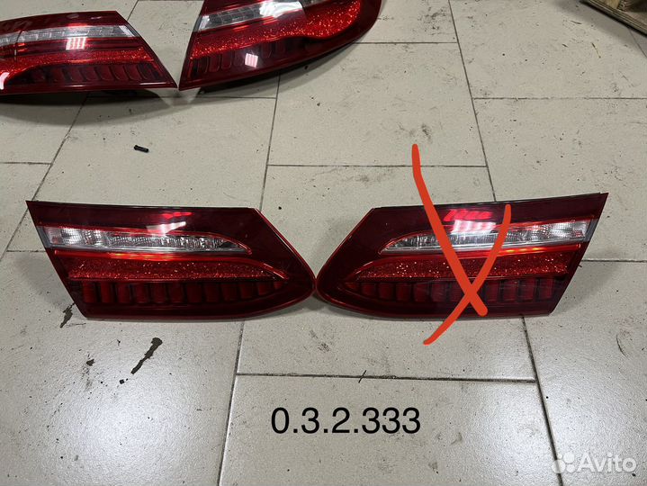 Фонарь крышки багажника mercedes e w238