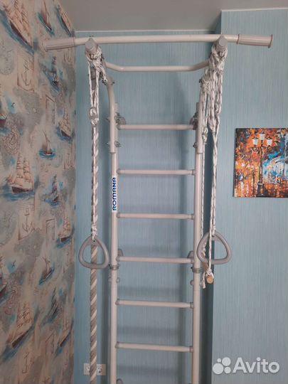 Шведская стенка с турником