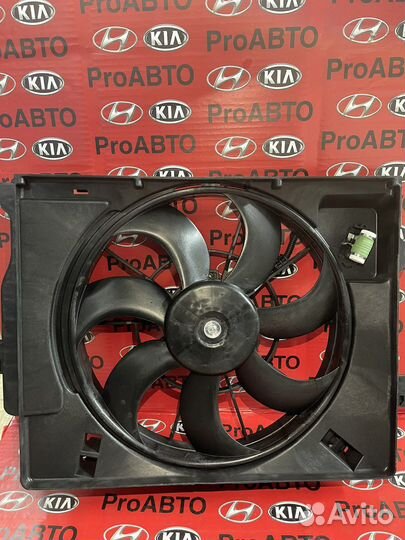 Диффузор в сборе kia rio Hyundai solaris