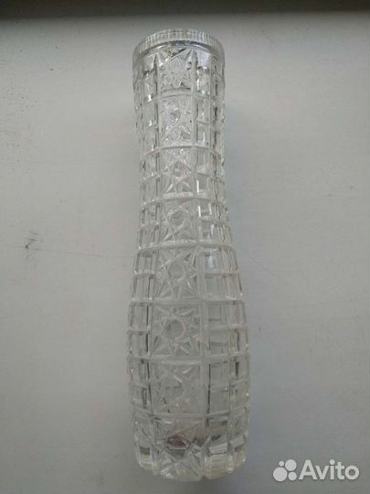 Хрустальная ваза