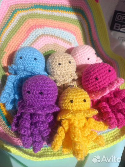 Веселые осьминожки