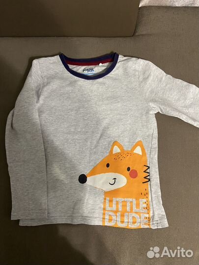 Лонгслив для мальчика 116-122