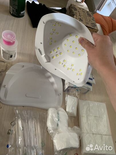 Led UV Лампа набор для маникюра гель лака