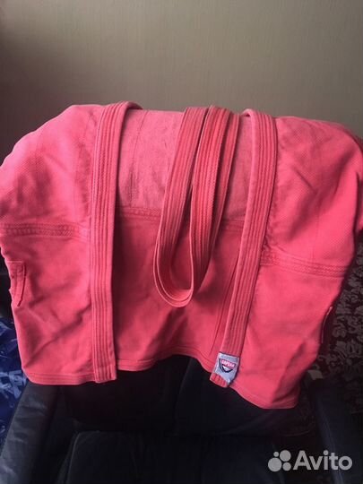 Кимоно Самбо красное