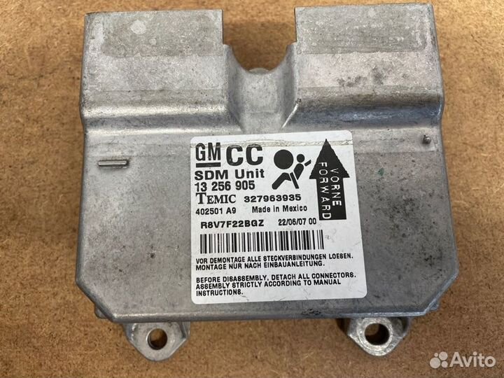 Блок управления аирбаг Opel Corsa D 2007