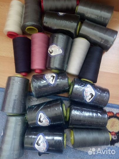 Нитки швейные бабины