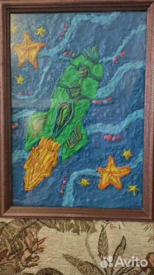 Картины из пластилина на заказ