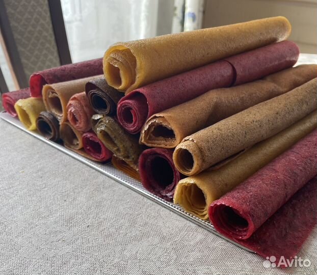 Пастила фруктовая, домашняя, без сахара