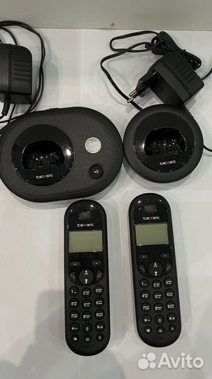 Радио Телефон texet, 2 трубки