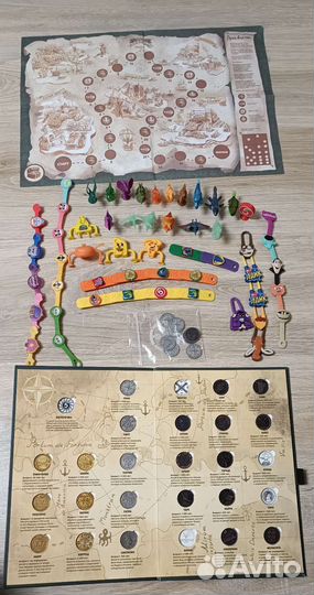 Монеты пятерочка,завры,мини лента,скрепыши