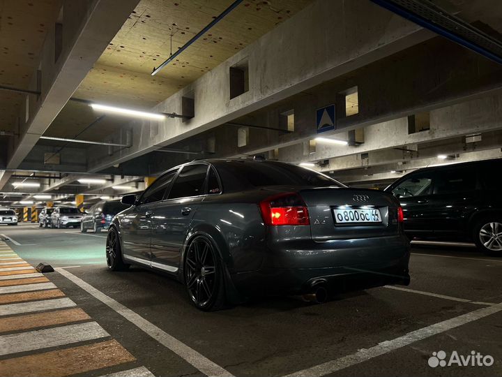 Диффузор audi a4 b6 в стиле DTM