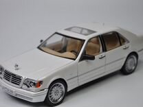 Модель автомобиля Mercedes-Benz S320 (W140) металл